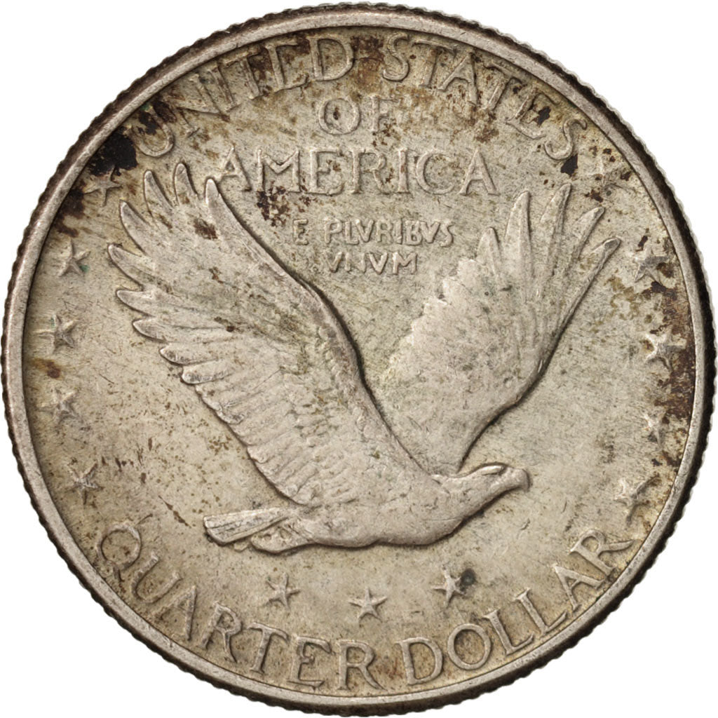 United States, Standing Liberty Quarter, 1930, Philadelphia, EF, KM:145