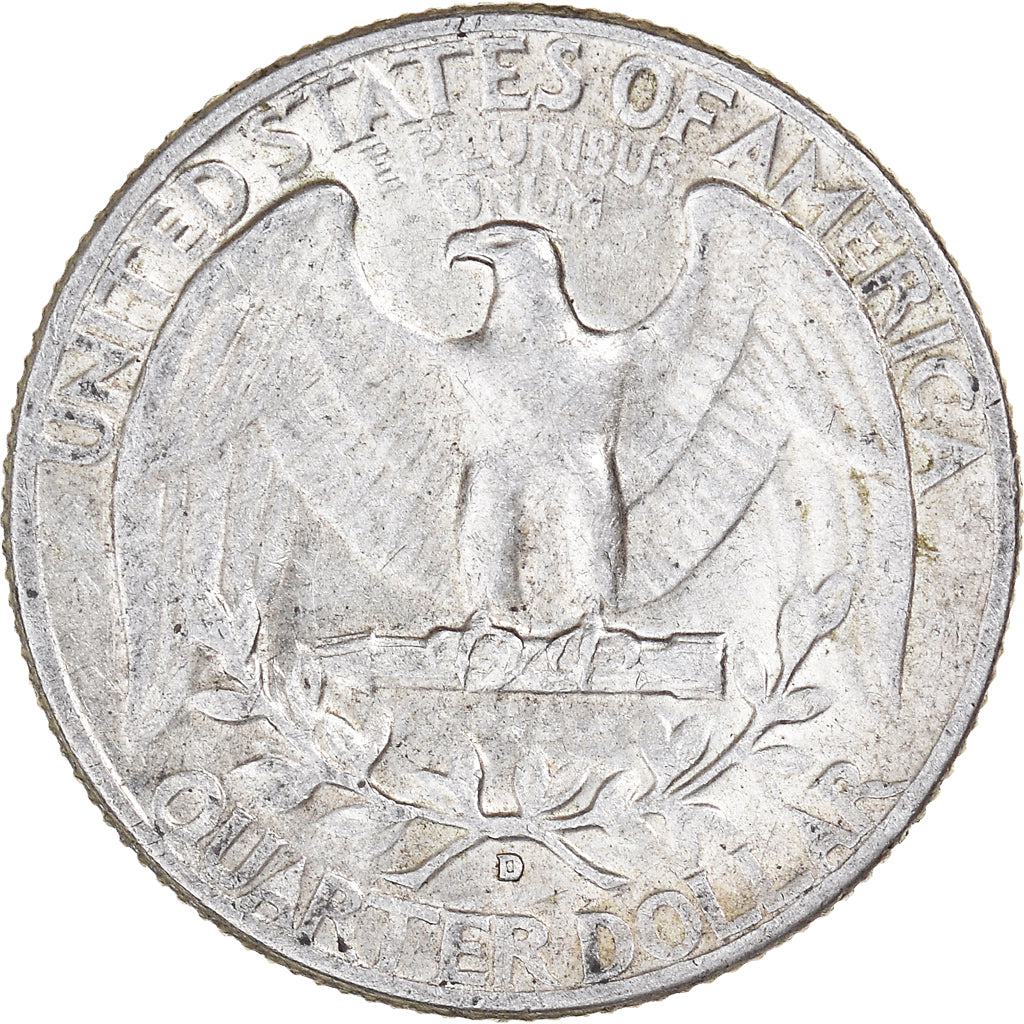 Coin, United States, Washington Quarter, Quarter, 1964, U.S. Mint, Denver