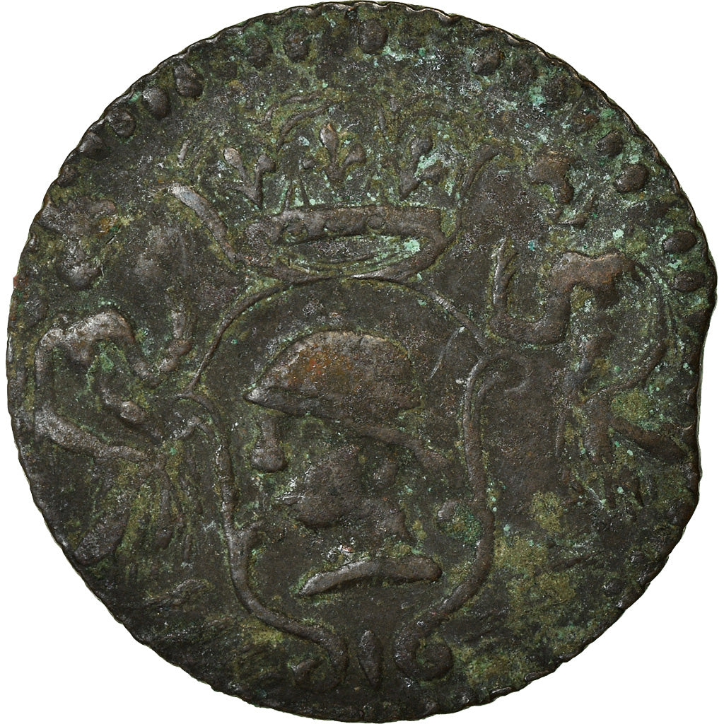 Coin, ITALIAN STATES, CORSICA, General Pasquale Paoli, 4 Soldi, 1763, Murato