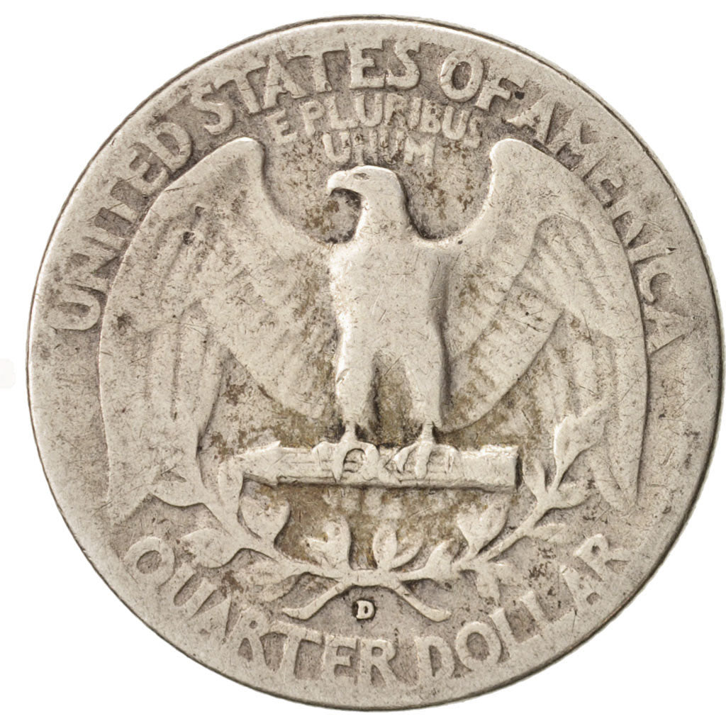 United States, Washington Quarter, 1936, Denver, VF(20-25), KM:164