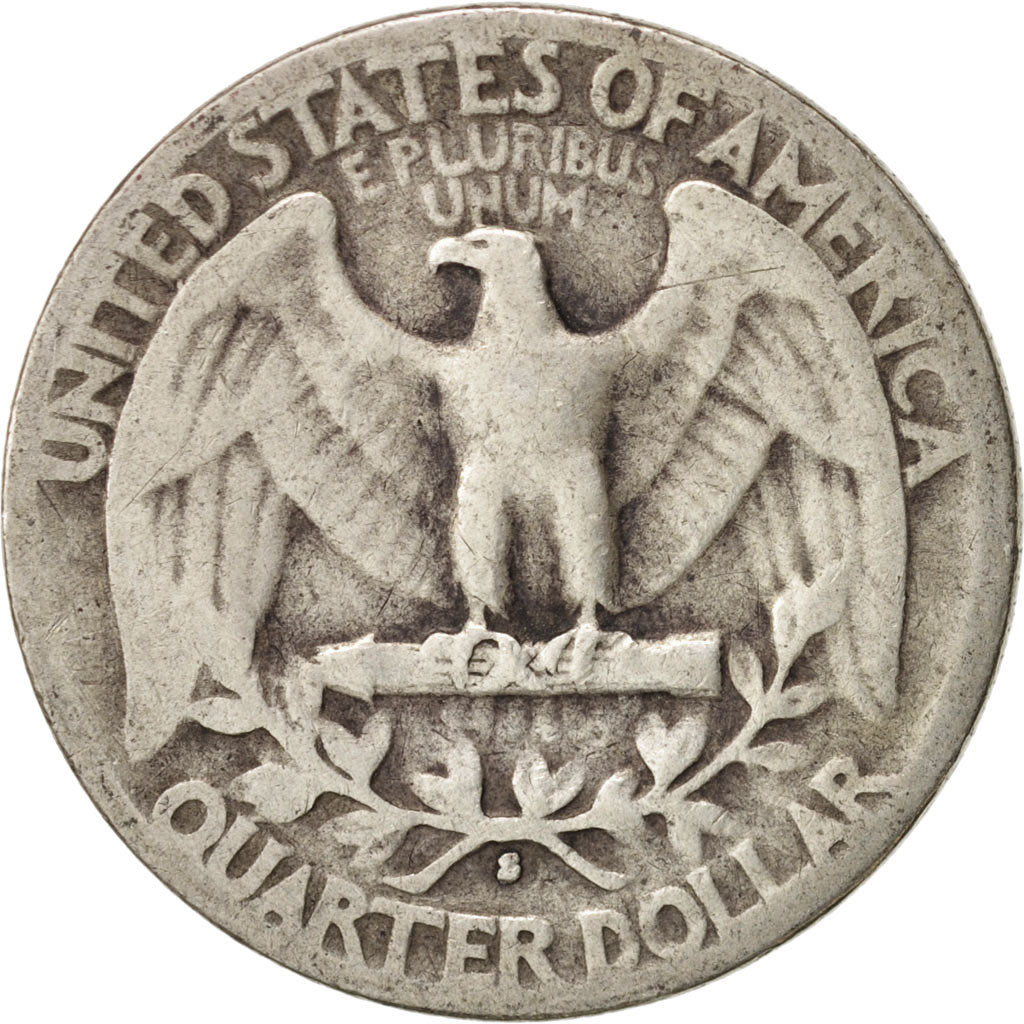 United States, Washington Quarter, 1941, San Francisco, VF, KM:164