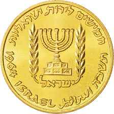 Moneda, Israel, 50 Lirot, 1964, Berne, SC+, Oro, KM:44