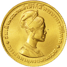Thailand, Rama IX, 300 Baht, 1968, MS(64), Gold, KM:89