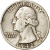 Moneda, Estados Unidos, Washington Quarter, Quarter, 1942, U.S. Mint, San