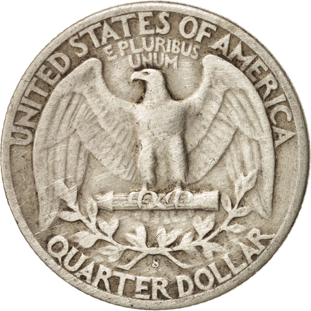 Coin, United States, Washington Quarter, Quarter, 1942, U.S. Mint, San
