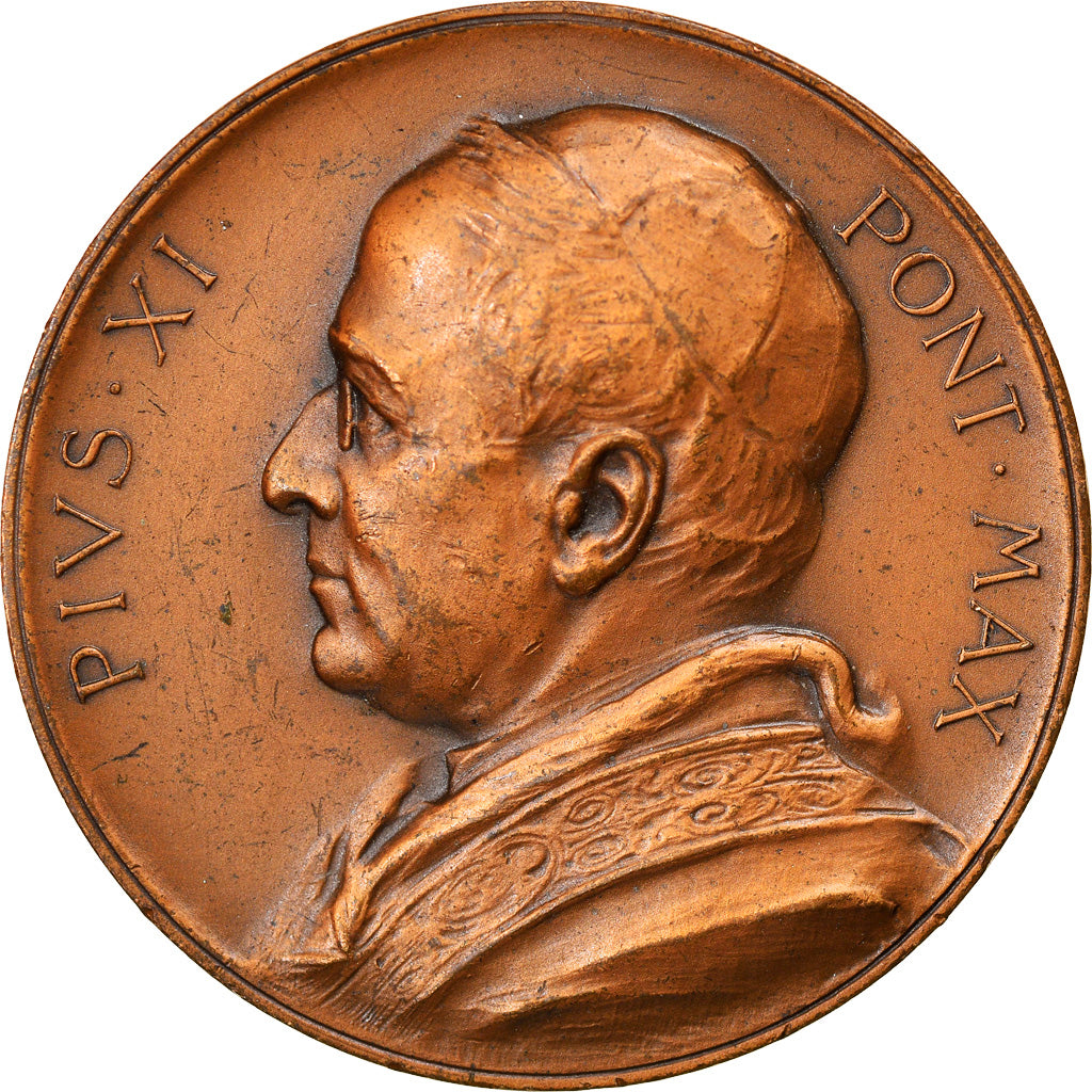 Vaticano, medaglia, Le Pape Pie XI, Religions & beliefs, 1939, SPL-, Bronzo