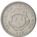 Coin, Costa Rica, 25 Centimos, 1989, MS(63), Aluminum, KM:188.3