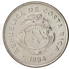 Moneda, Costa Rica, 2 Colones, 1984, EBC, Acero inoxidable, KM:211.2