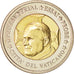 Vatican, Medal, 2 E, Essai-Trial Jean Paul II, 2002, MS(63), Bi-Metallic