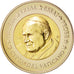Vaticano, Medal, 2 E, Essai-Trial Jean Paul II, 2005, SPL, Bi-metallico