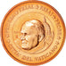 Vatican, Medal, 2 C, Essai-Trial Jean Paul II, 2004, MS(63), Copper