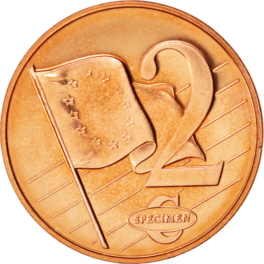 Vatican, Medal, 2 C, Essai-Trial Jean Paul II, 2004, MS(63), Copper
