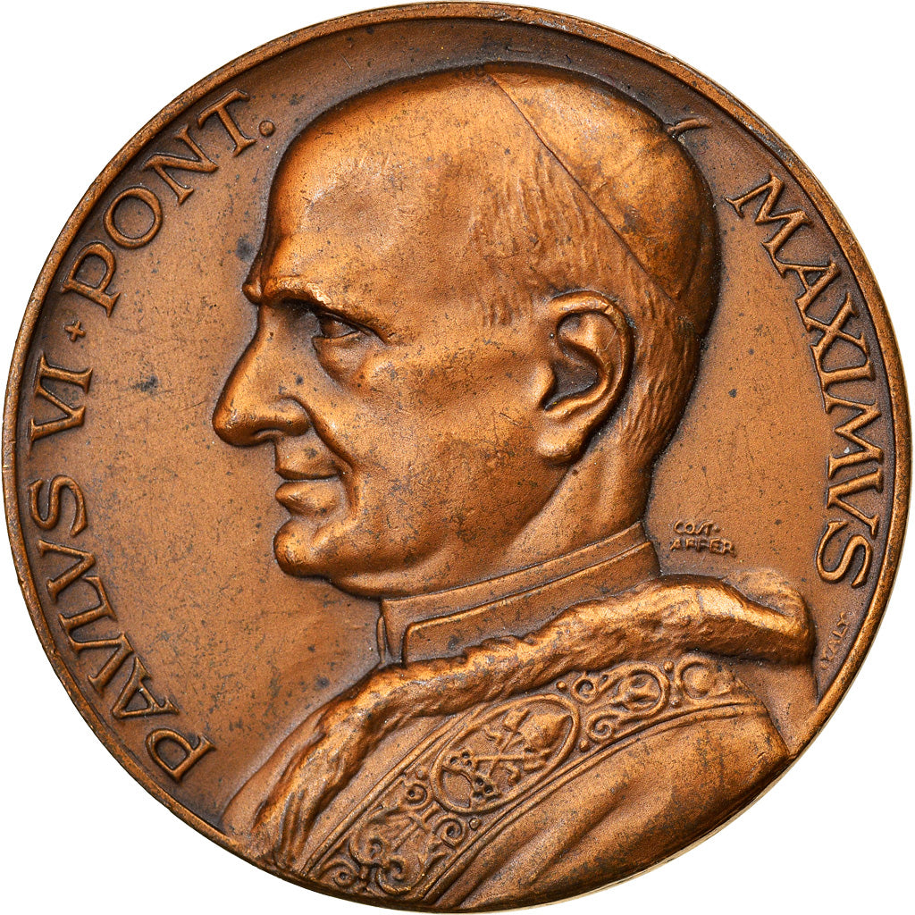 Vatican, Medal, Le Pape Paul VI, Religions & beliefs, 1978, AU(55-58), Bronze