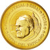 Vatican, Medal, 50 C, Essai-Trial Jean Paul II, 2004, MS(63), Brass