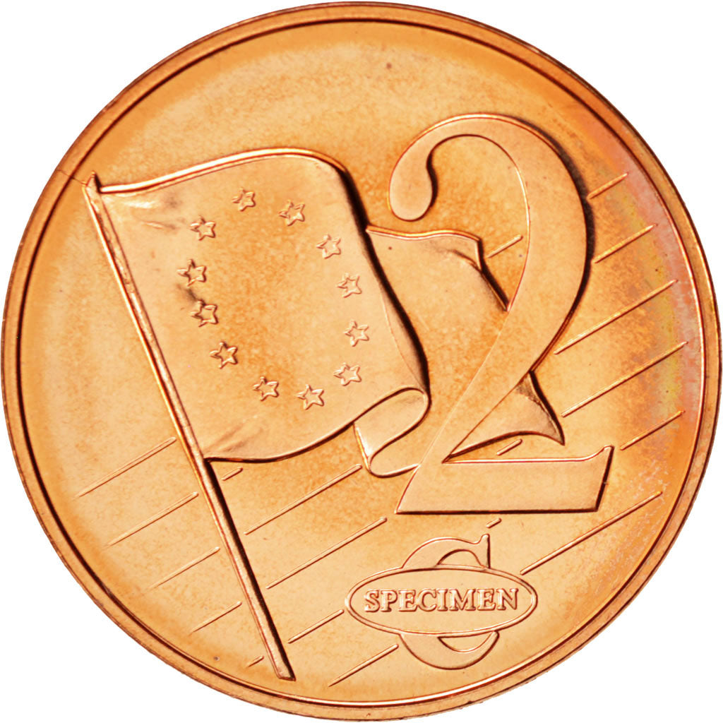 Vatican, Medal, 2 C, Essai-Trial Jean Paul II, 2005, MS(63), Copper