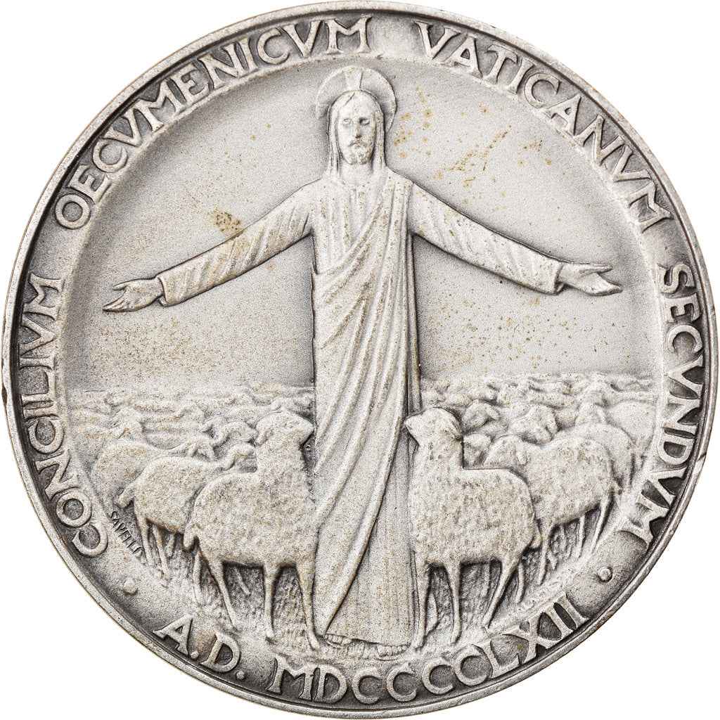 Vatican, Medal, Jean XXIII, Concile Oecuménique, Religions & beliefs, 1962