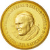 Vaticano, Medal, 20 C, Essai-Trial Jean Paul II, 2005, SC, Latón