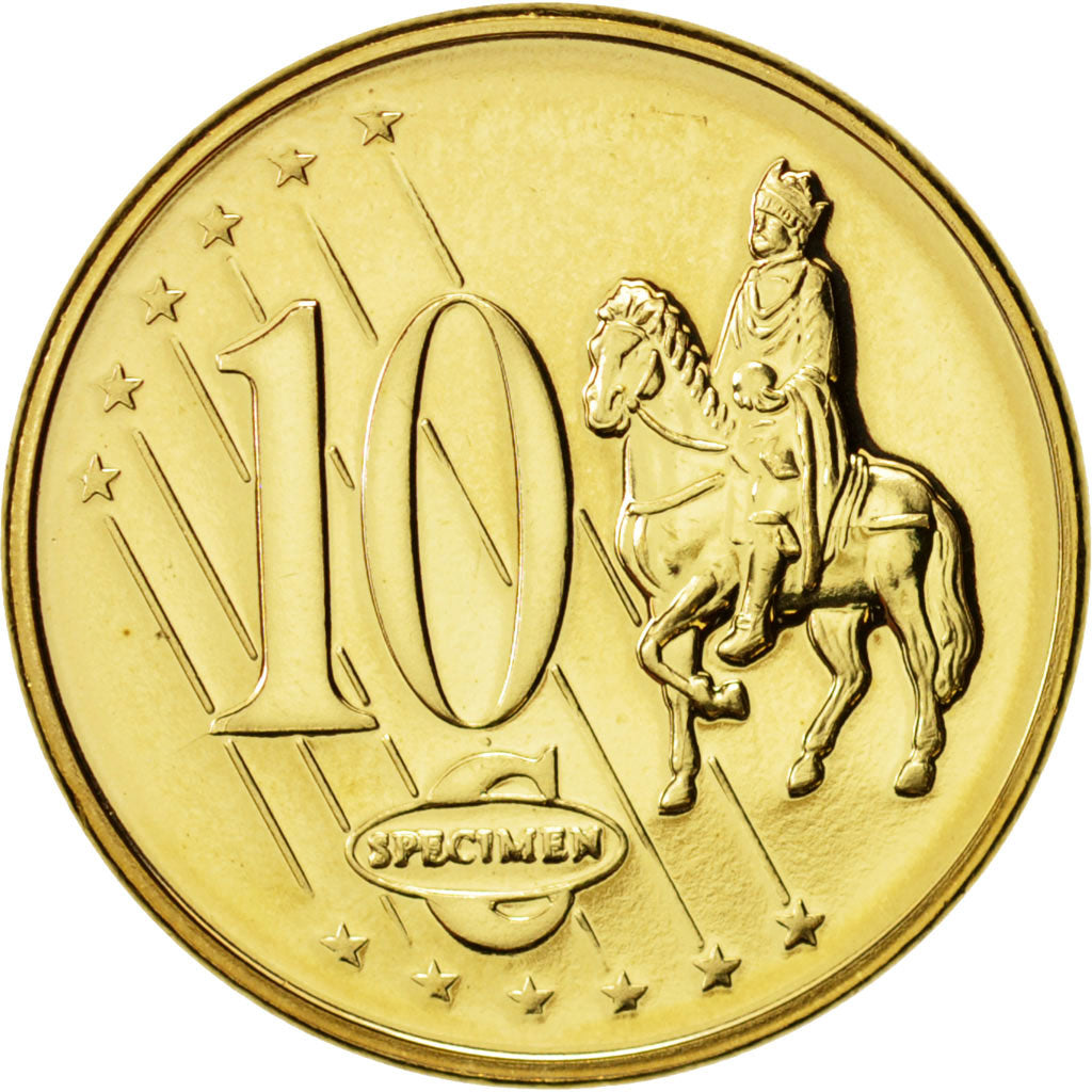 Vatican, Medal, 10 C, Essai-Trial Benoit XVI, 2008, MS(63), Brass