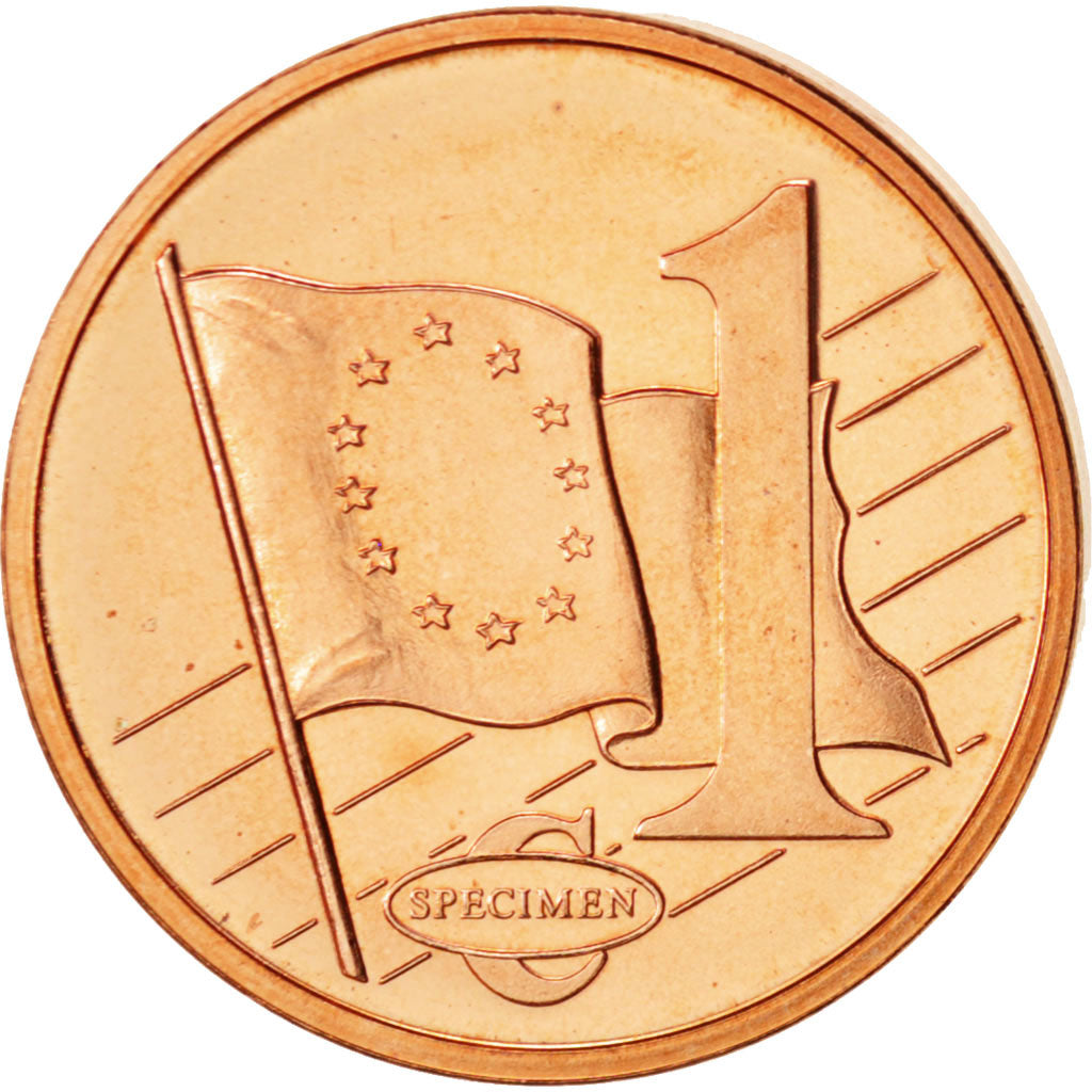 Vatican, Medal, 1 C, Essai-Trial Benoit XVI, 2007, MS(63), Copper