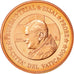 Vatican, Medal, 5 C, Essai-Trial Benoit XVI, 2007, MS(63), Copper