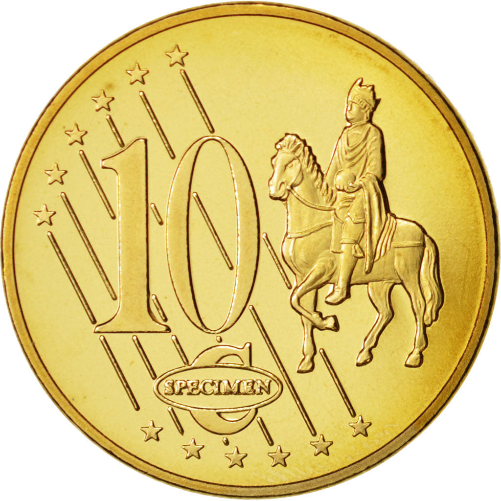 Vatican, Medal, 10 C, Essai-Trial Benoit XVI, 2007, MS(63), Brass