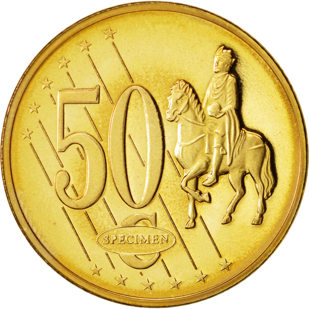 Vatican, Medal, 50 C, Essai-Trial Benoit XVI, 2007, MS(63), Brass