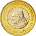 Vatican, Medal, 1 E, Essai-Trial Benoit XVI, 2007, SPL, Bi-Metallic