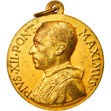 Vatican, Medal, Pie XII, Romae, Religions & beliefs, 1950, EF(40-45), Gilt