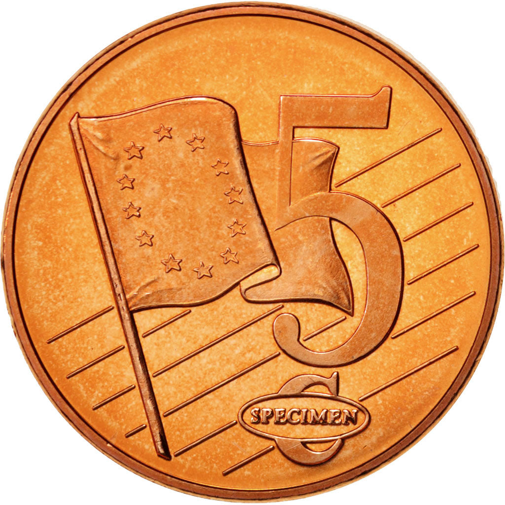 Vatican, Medal, 5 C, Essai-Trial Siège Vacant, 2005, MS(63), Copper