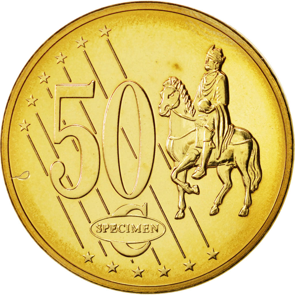 Vatican, Medal, 50 C, Essai-Trial Siège Vacant, 2005, MS(63), Brass
