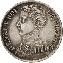 Frankreich, Henri V, Franc, 1831, Paris, SS, Silber, KM:28.2, Gadoury:451
