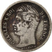 Francia, Charles X, 1/4 Franc, 1827, Paris, BC+, Plata, KM:722.1, Gadoury:353