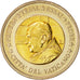 Vatican, Medal, 2 E, Essai-Trial Benoit XVI, 2007, SPL, Bi-Metallic