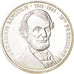 États-Unis, Medal, Abraham Lincoln, FDC, Cuivre plaqué Argent