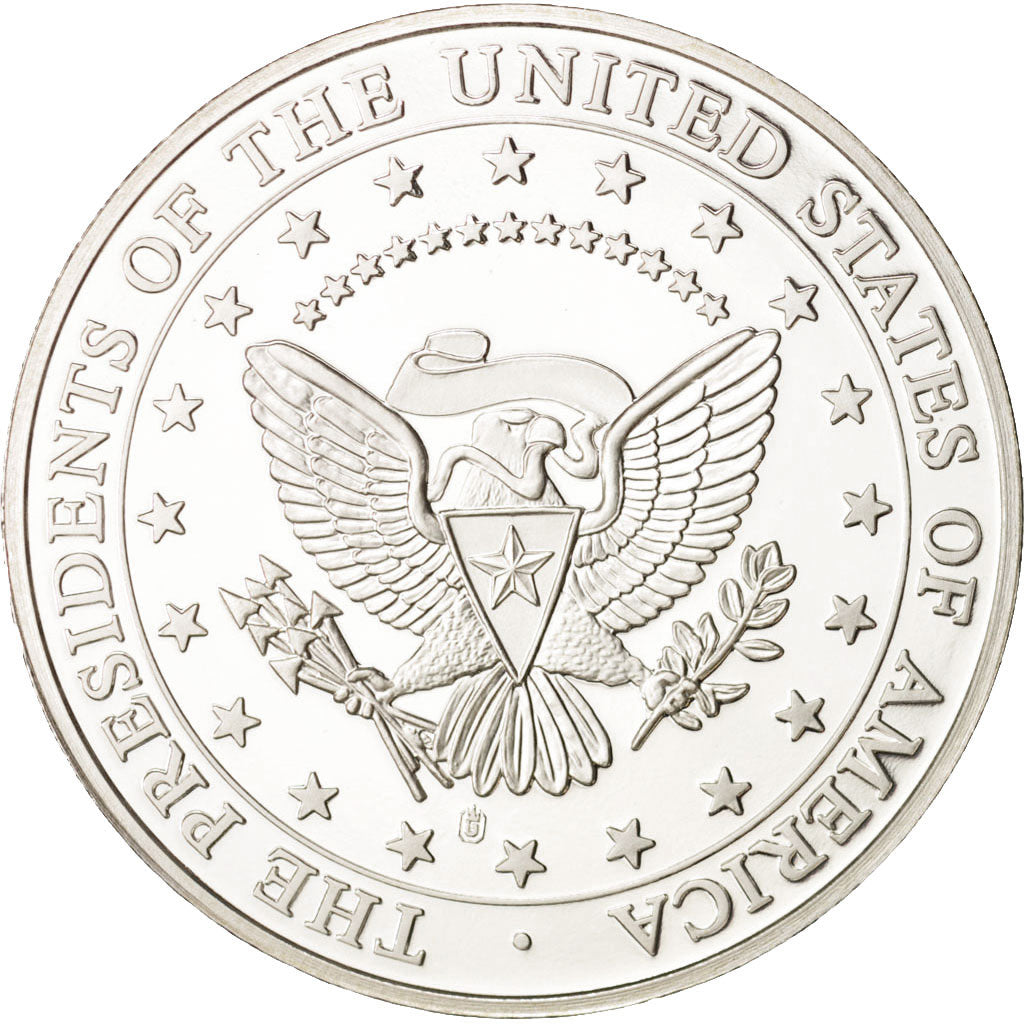 United States, Medal, Abraham Lincoln, MS(65-70), Copper Plated Silver