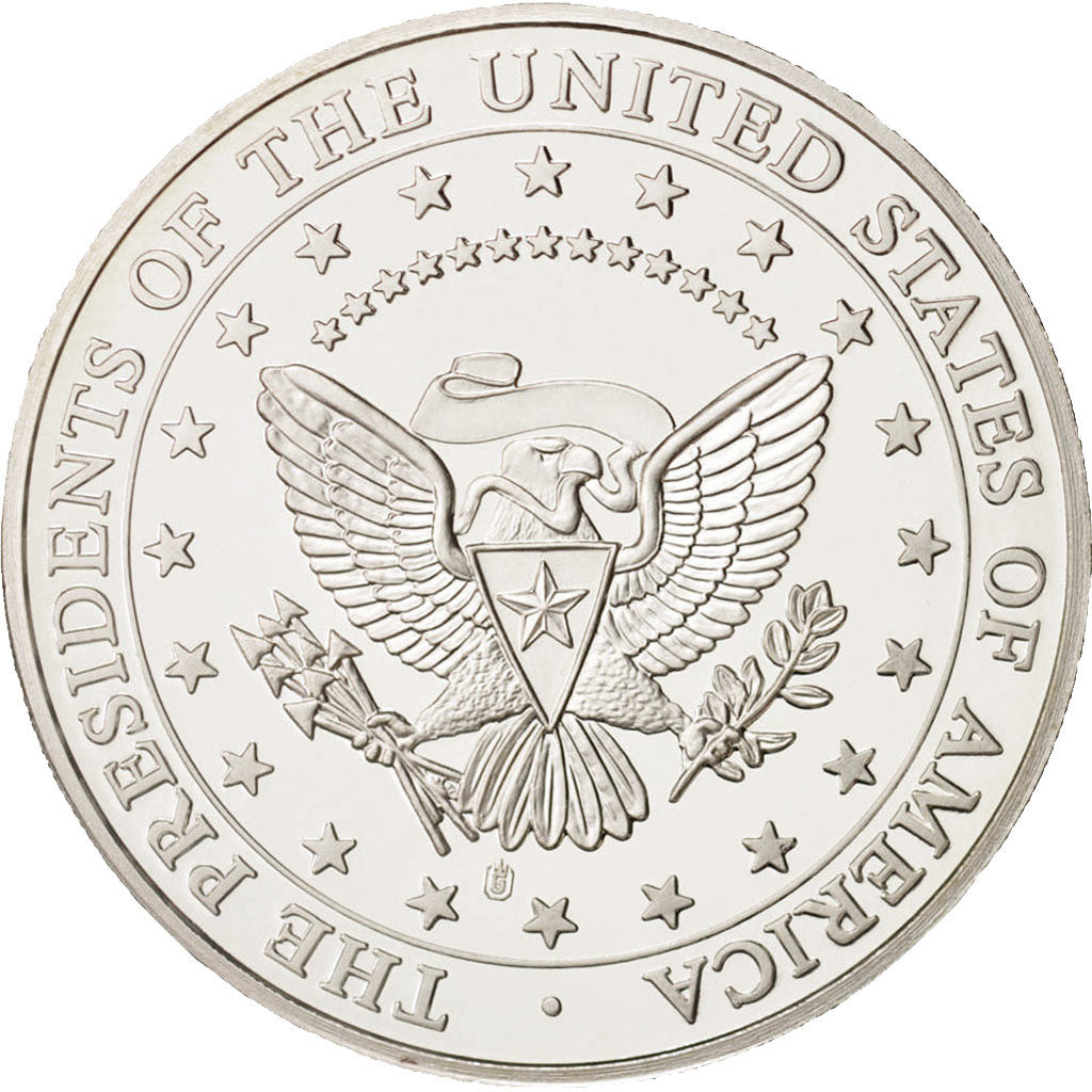 United States, Medal, Franklin Roosevelt, MS(65-70), Copper Plated Silver