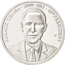 United States, Medal, Barack Obama, MS(65-70), Copper Plated Silver