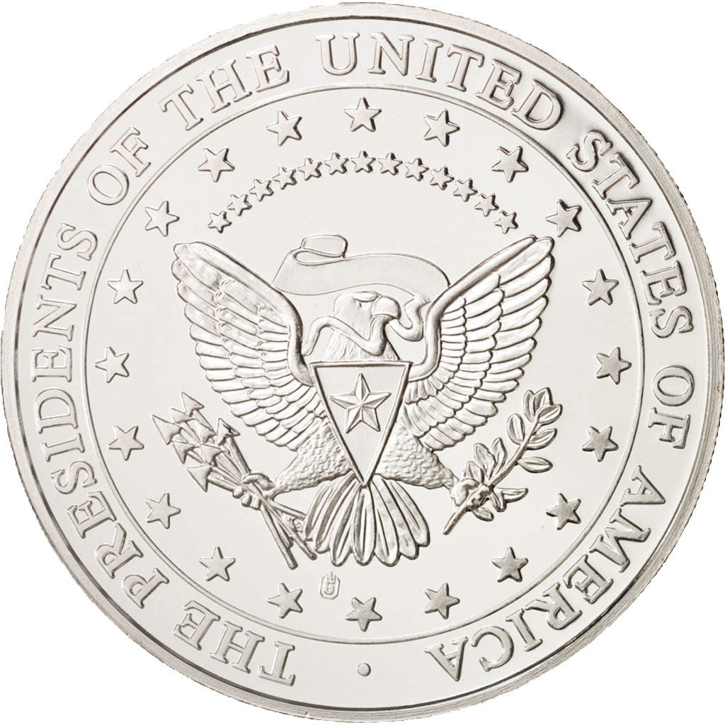 États-Unis, Medal, Barack Obama, FDC, Cuivre plaqué Argent