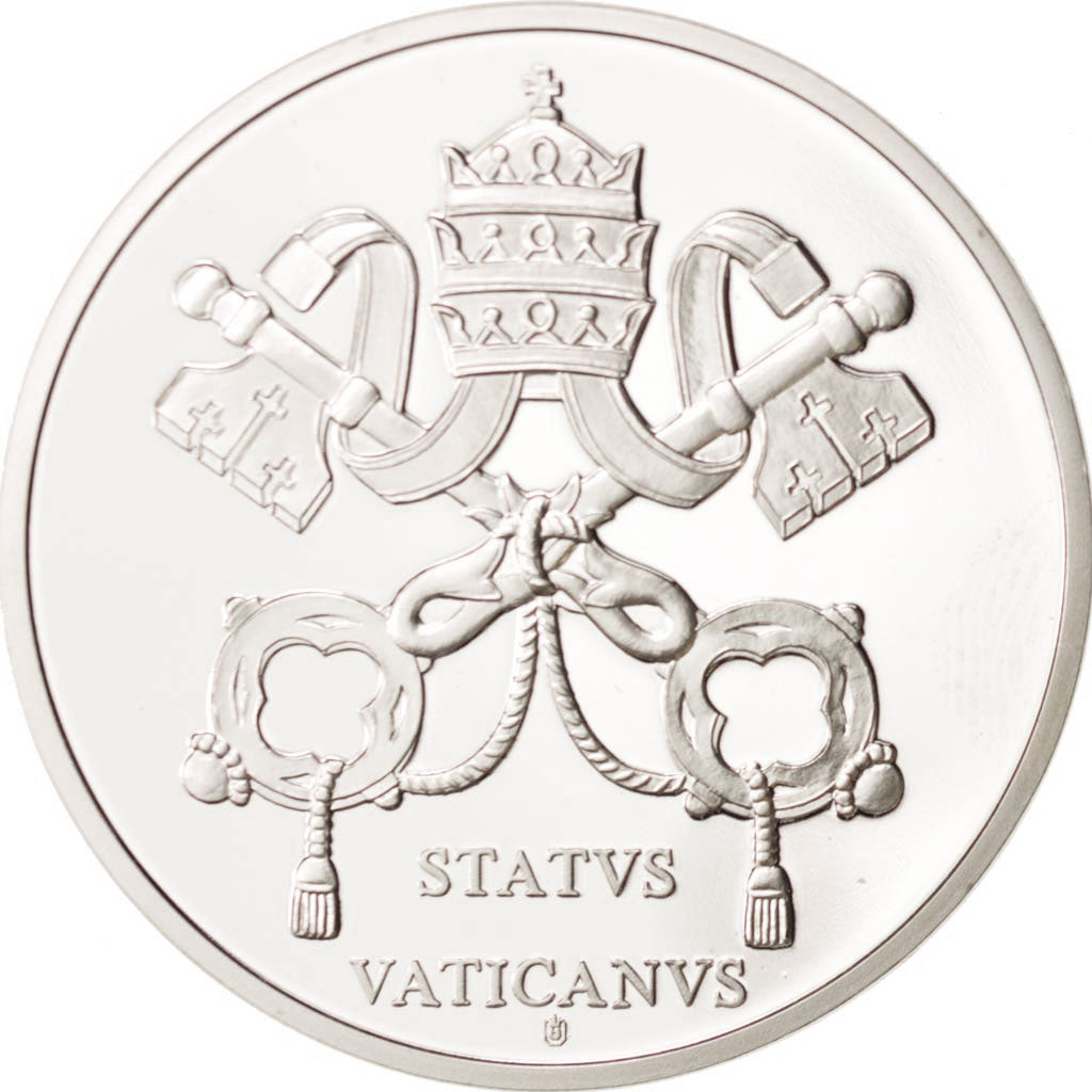 Vatican, Medal, Pius X, 1903-1914, MS(65-70), Copper Plated Silver