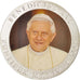 Vatican, Medal, Benoit XVI, MS(65-70), Copper Plated Silver