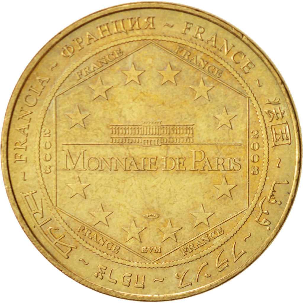 France, Touristic token, 49/ Château d'Angers, 2008, Monnaie de Paris