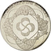 France, Medal, En mémoire, 5 Fr Pasteur, MS(65-70), Maillechort