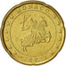 Monaco, 20 Euro Cent, 2002, VZ, Brass, KM:171