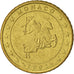 Monaco, 50 Euro Cent, 2002, AU(50-53), Brass, KM:172