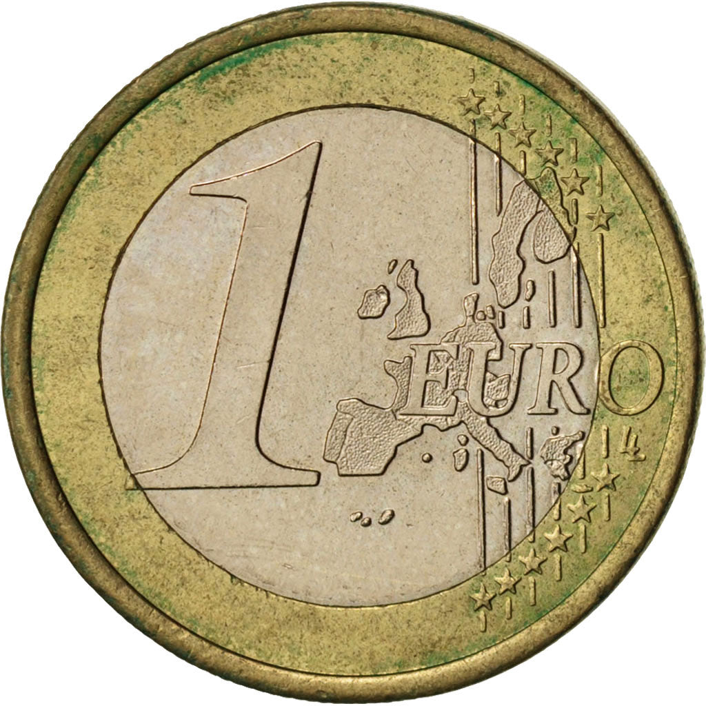 Monaco, Euro, 2001, EF(40-45), Bi-Metallic, KM:173