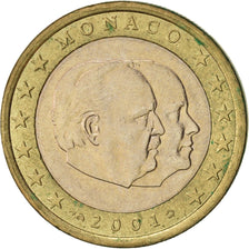 Monaco, Euro, 2001, TTB+, Bi-Metallic, KM:173