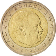 Monaco, 2 Euro, 2002, AU(55-58), Bi-Metallic, KM:174