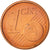 San Marino, Euro Cent, 2006, MS(60-62), Copper Plated Steel, KM:440
