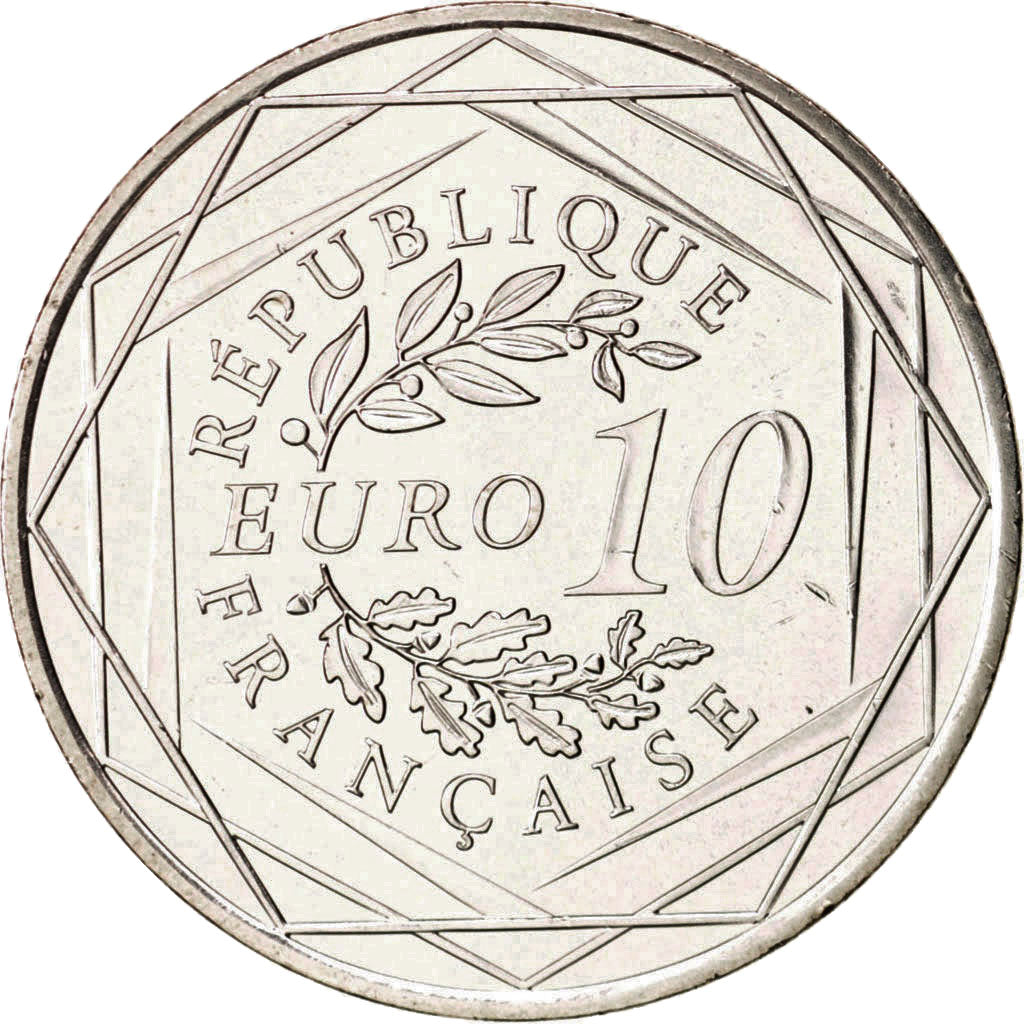 Coin, France, 10 Euro, 2012, MS(64), Silver, KM:2073