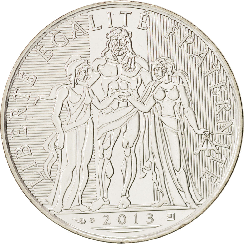 Coin, France, 10 Euro, 2013, MS(64), Silver, KM:2073
